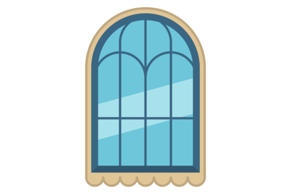 Classic Elegant Window: Graphics for Timeless Branding