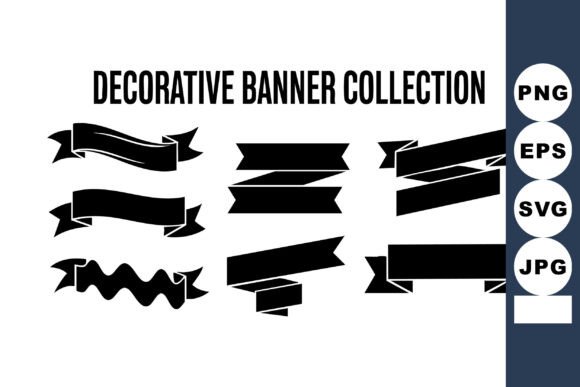 Decorative Banner Collection Graphics