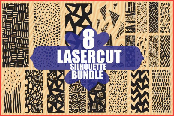 Decorative Laser Cut Pattern Pack: Graphics & Illustrations for Real Projects