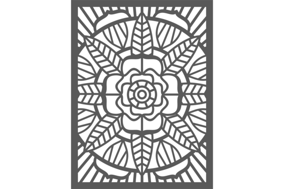 Decorative Woodcut Stencil: Graphics & Illustrations for Local Business