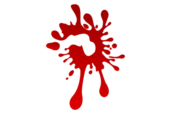 Dripping Red Ink: Graphics for Halloween Design