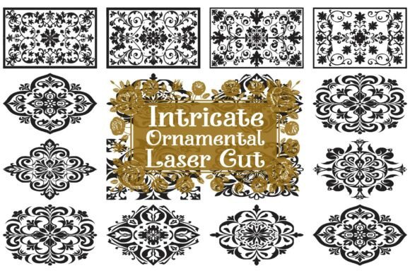 Intricate Vintage Decorative Laser Cut